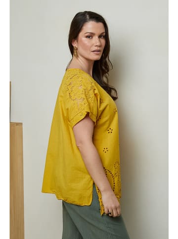 Curvy Lady Koszulka w kolorze złotym
