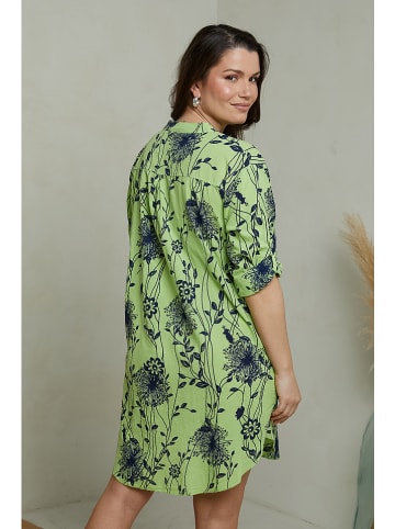 Curvy Lady Jurk groen