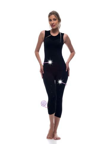 Anaissa Legginsy sportowe modelujące "Namasté" w kolorze czarnym