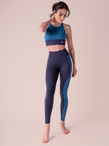 Anaissa Shape-trainingslegging "Ocean" donkerblauw