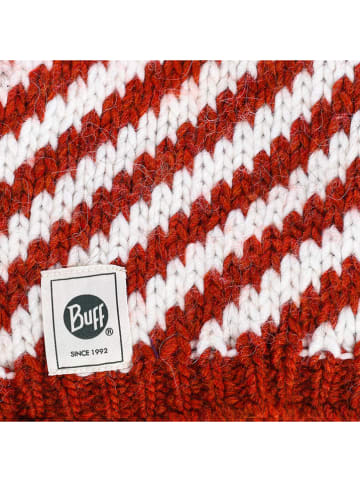 Buff Colsjaal rood/wit