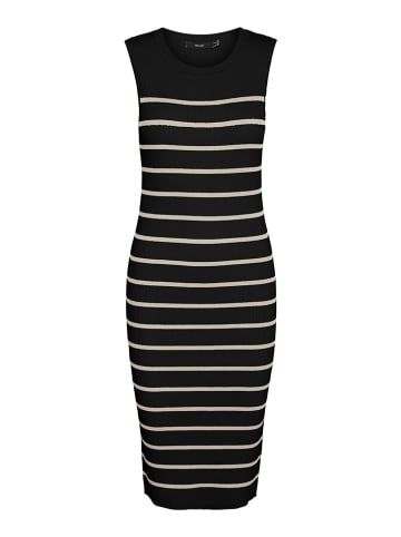 Vero Moda Dzianinowa sukienka w kolorze czarnym