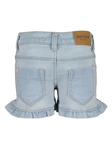 Blue Seven Spijkershort lichtblauw