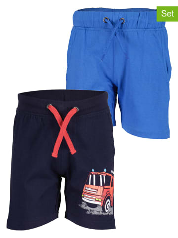 Blue Seven 2-delige set: shorts blauw/donkerblauw