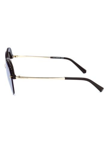 Swarovski Damen-Sonnenbrille in Gold/ Grau