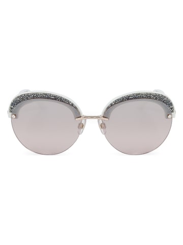 Swarovski Damen-Sonnenbrille in Roségold/ Grau