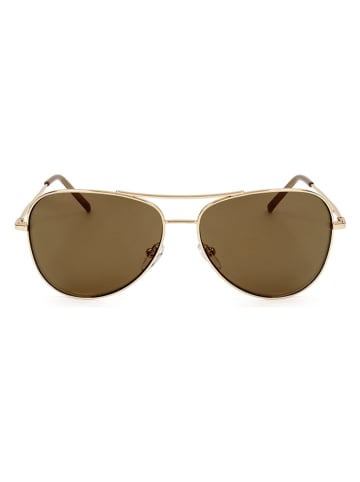 DKNY Damen-Sonnenbrille in Gold/ Braun
