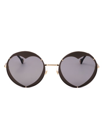 Carolina Herrera Dameszonnebril zwart/goudkleurig