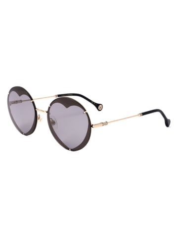 Carolina Herrera Dameszonnebril zwart/goudkleurig