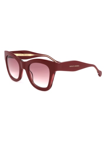 Carolina Herrera Damskie okulary przeciwsłoneczne w kolorze czerwonym