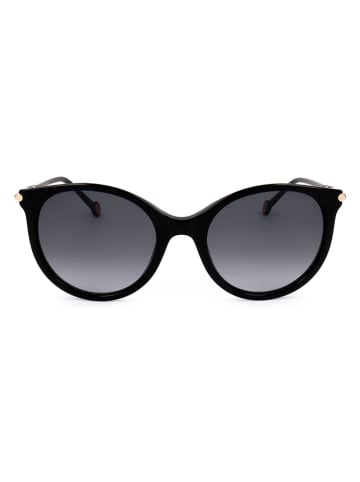 Carolina Herrera Damskie okulary przeciwsłoneczne w kolorze czarnym