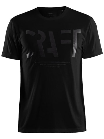 Craft Koszulka sportowa "Eaze" w kolorze czarnym