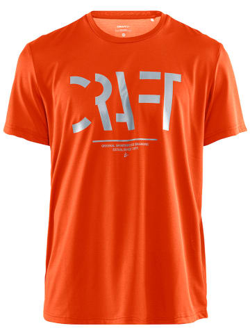 Craft Koszulka sportowa "Eaze" w kolorze pomarańczowym