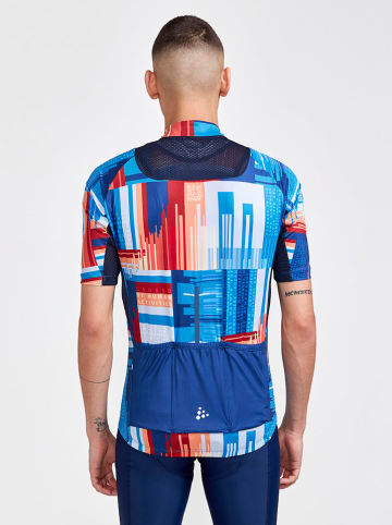 Craft Fahrradtrikot "ADV Endur Graphic" in Blau/ Rot