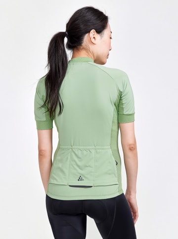 Craft Koszulka kolarska "ADV Endur" w kolorze zielonym