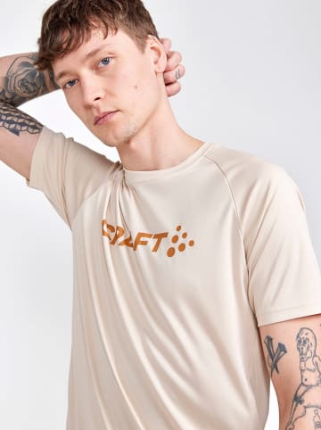 Craft Trainingsshirt "Core Essence" in Creme
