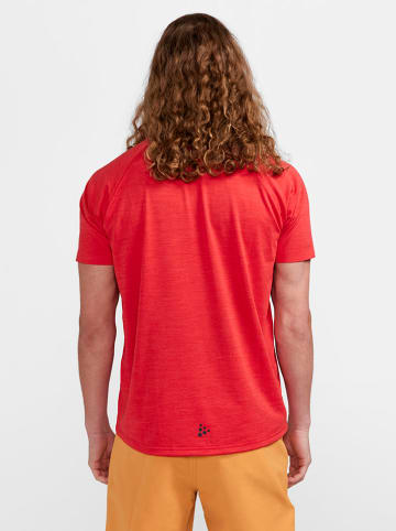 Craft Koszulka kolarska "ADV Gravel" w kolorze czerwonym