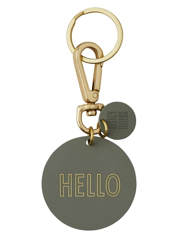 Design Letters Sleutelhanger "House" goudkleurig/grijs