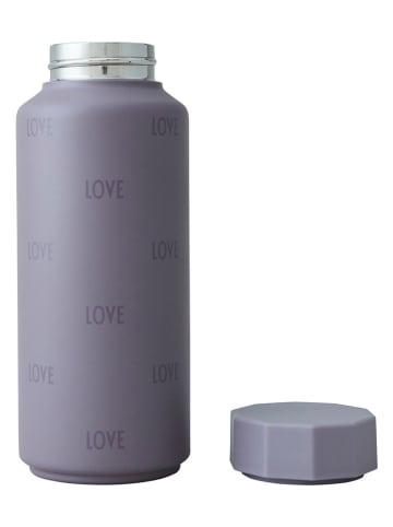 Design Letters Isoleerfles "Love" paars - 500 ml