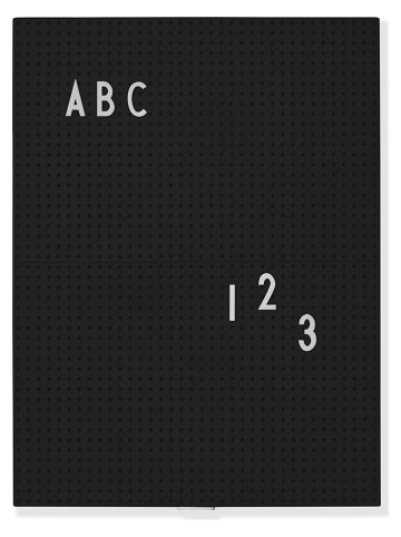 Design Letters Message-board zwart - A4