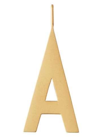 Design Letters Vergulde hanger "Archetypes" - (L)3 cm