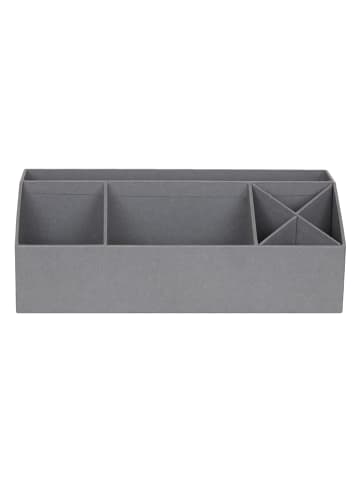 BigsoBox Bureau-organizer "Elisa" lichtgrijs - (B)33 x (H)12,5 x (D)12,5 cm