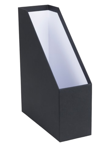 BigsoBox Organizer stojący "Viktoria" w kolorze antracytowym - 24,5 x 32 x 10 cm