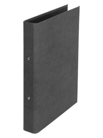 BigsoBox Ringmappe "Ringo" in Schwarz - (L)31,5 x (B)25 x (H)5 cm