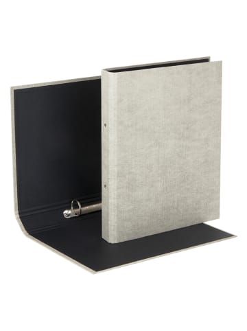 BigsoBox Ringmappe "Ringo" in Beige - (L)31,5 x (B)25 x (H)5 cm