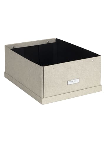 BigsoBox Opbergbox "Katrin" beige - (B)34,5 x (H)18,5 x (D)45 cm