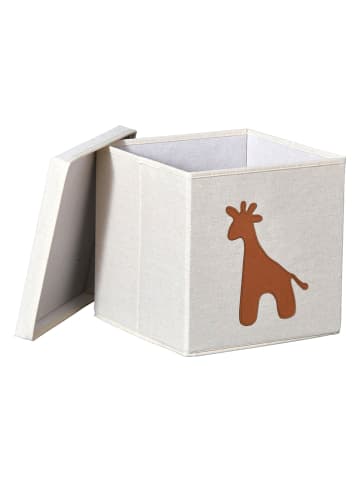STORE IT Ordnungsbox "Giraffe" in Beige - (B)30 x (H)30 x (T)30 cm