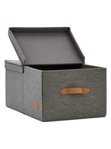 STORE IT Ordnungsbox "Premium" in Hellgrau - (B)47 x (H)30 x (T)22 cm