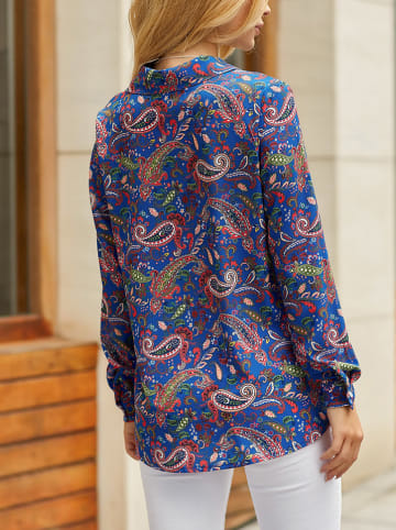 Milan Kiss Blouse donkerblauw