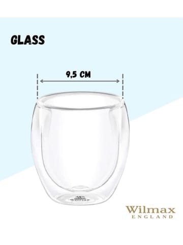 Wilmax Glas in Transparent - 500 ml