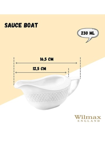 Wilmax Saucière wit - 230 ml