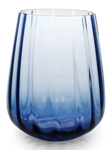 Salt and Pepper 4er-Set: Gläser "Linea" in Blau - 490 ml