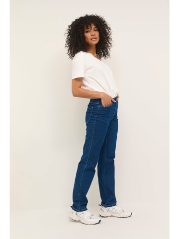 Kaffe Spijkerbroek - regular fit - donkerblauw
