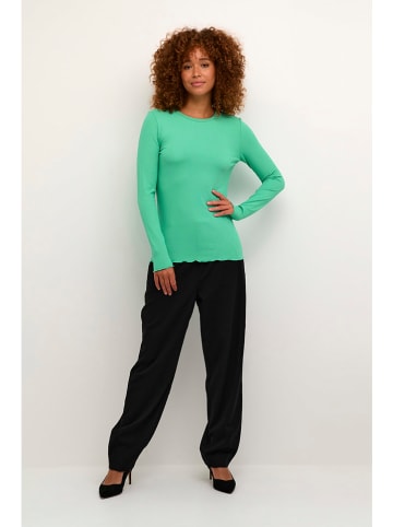 Kaffe Longsleeve groen