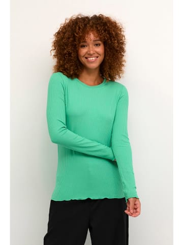 Kaffe Longsleeve groen