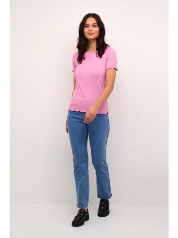 Kaffe Shirt lichtroze