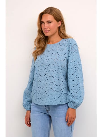 Kaffe Blouse lichtblauw