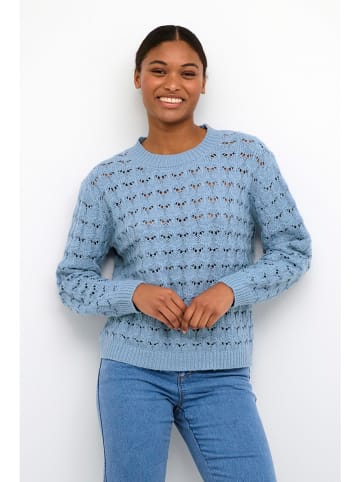 Kaffe Pullover in Hellblau