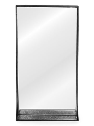 Homede Spiegel in Schwarz - (B)36 x (H)61 cm