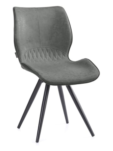 Homede Krzesło w kolorze szarym - (S)65 x (W)60 x (G)45 cm