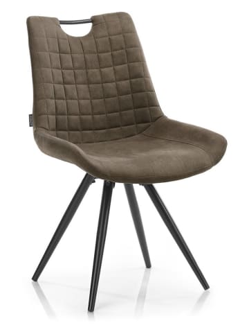 Homede Krzesło w kolorze brązowym - (S)65 x (W)50 x (G)45 cm