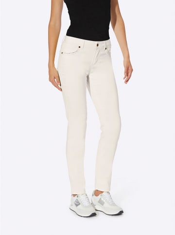Heine Spijkerbroek - slim fit - crème
