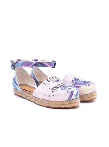 Calceo Sandalen in Lila