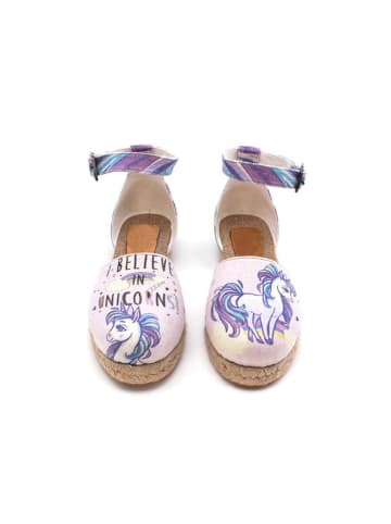 Calceo Sandalen in Lila