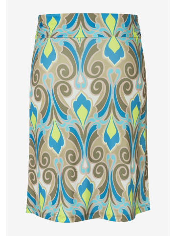 More & More Spódnica w kolorze oliwkowo-niebieskim