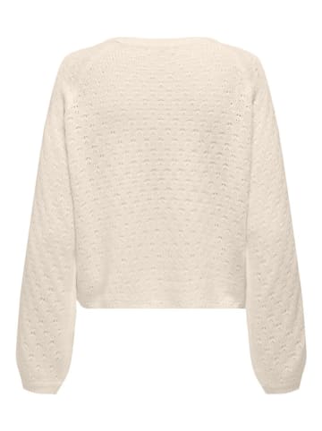 JDY Sweter w kolorze beżowym